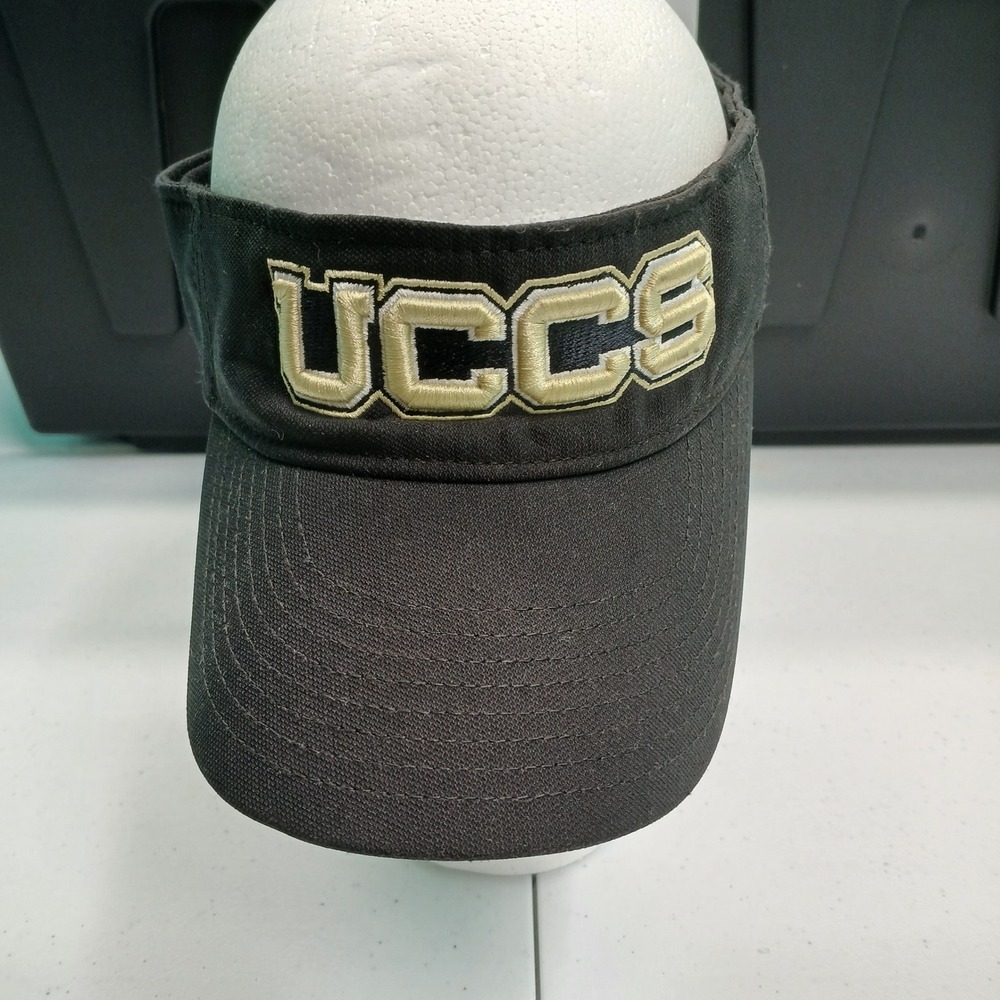 Nike UCCS Visor OSFM Black Dri-FIT Collegiate Sporty Athletic
